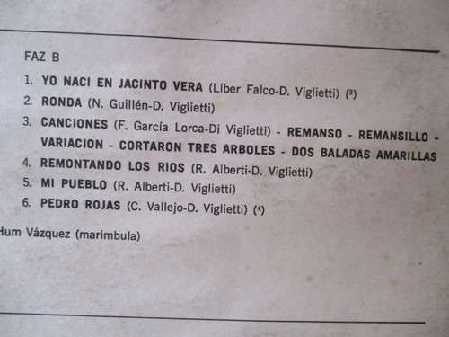 Imagen 4 de 5 de Daniel Viglietti - Canciones Para El Hombre Nuevo