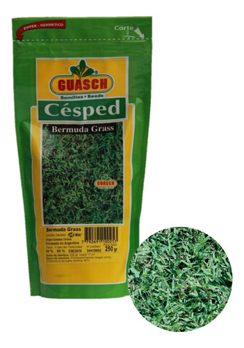 Semillas De Cesped Guasch Bermuda Grass (chipica) 250g