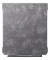 Comprar Funda Kindle Scribe Cuero Magnética + Cargador Free Color Gris Oscuro