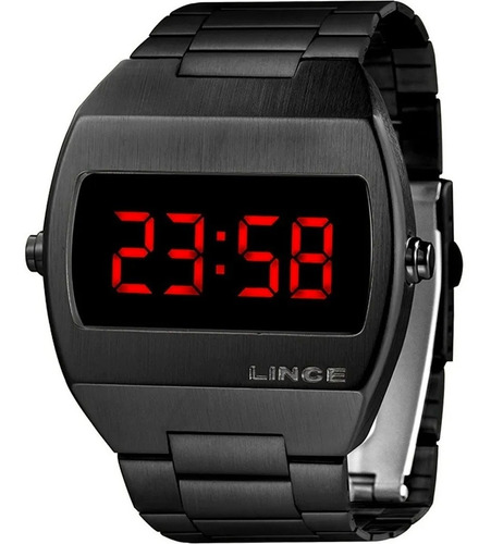 Relógio Masculino Lince Digital Preto Mdn4620lvxpx