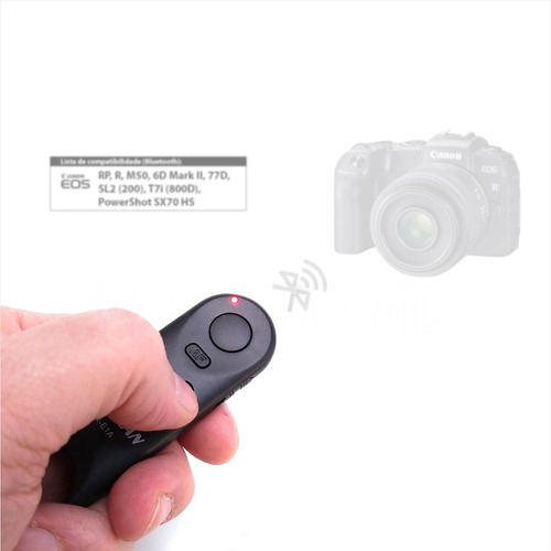 Controle Remoto Bre1a P/canon 6d Mk2 G5x Mk2 G7x Mk3 Leia C2