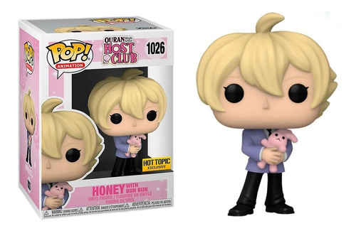 Honey With Bun Bun Hot Topic Funko Pop 1026 Ouran Highschool