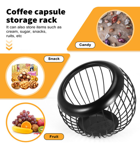 Zh Soporte For Cápsulas Café, Gran Capacidad, K-cup