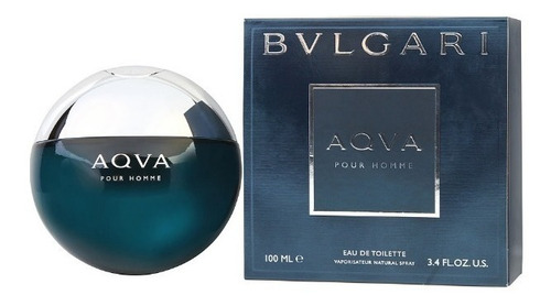 Perfume Aqua De Bvlgari 100 Ml Eau De Toilette Nuevo Original