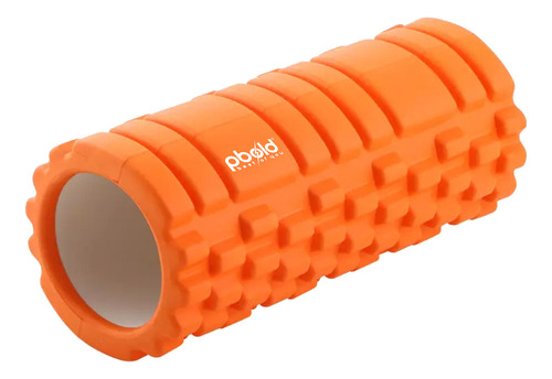 Pbold rodillo foam roller yoga pilates fisioterapia gym ejercicio color naranja