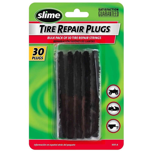 Reparación Tapones Llantas Paquete De 30 Tiras Slime