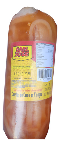 Cueritos De Cerdo Encurtidos Trozo En Escabeche 500 Gr Bolsa