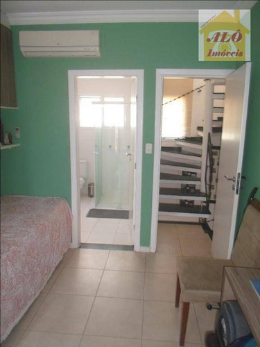 Imagem 13 de 30 de Sobrado Com 3 Dormitórios À Venda, 161 M² Por R$ 500.000,00 - Aviação - Praia Grande/sp - So0177