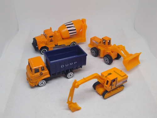 Imagen 2 de 10 de Nico 4 Vehiculos De La Construccion H0 (rvh 88)