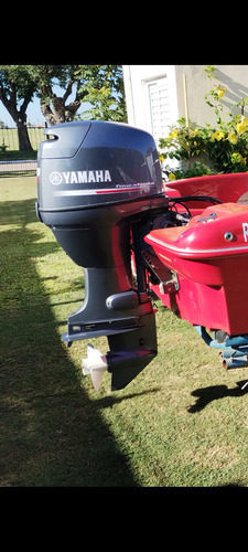 Lancha Delfin 440 Piso Matizado, Motor Yamaha 50hp 4 Tiempo,