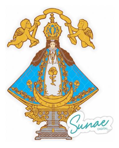 Vector Virgen De San Juan De Los Lagos Svg/dxf/eps/pdf