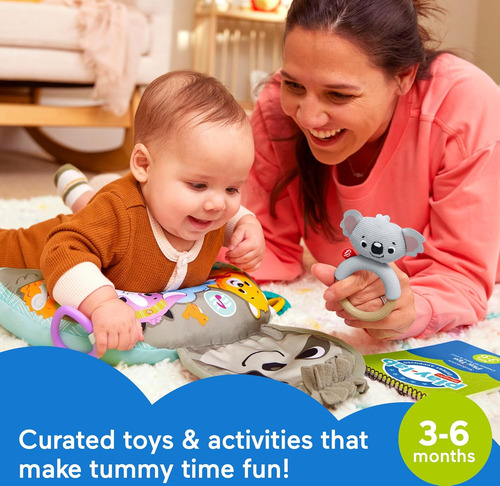 Fisher-price Baby Play Kit Let's Try Tummy Time, Juego De Re
