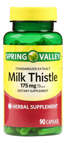 Cardo Mariano Milk Thistle 90 Capsulas Eg C39 Sabor Nd