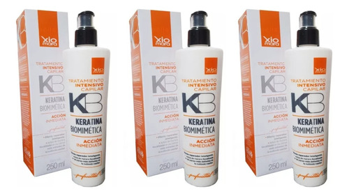 Xiomara Tratamiento Keratina Biomimética 250ml 3pz