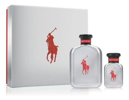 Kit de perfume Polo Red Rush Edt 125 ml + Edt 40 ml