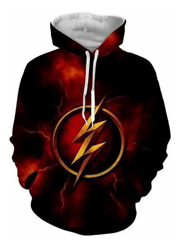 Sudadera Con Capucha Dc Los Superhéroes Flash S