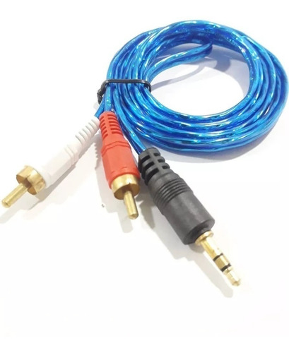 Cable De Audio 2 X 1 Full Sonido 1.5 Metros Ca-75