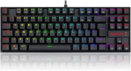 Teclado Gamer Magnético Kumara Pro Rgb Pt-br Switch Azul