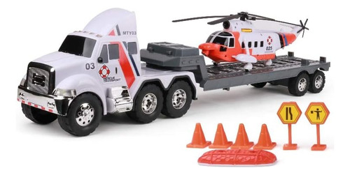 Mighty Fleet Titans Firetruck - Enorme Camión De Bomberos De