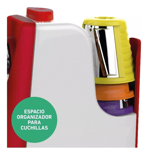 Rallador Electrico Verduras Queso Triturador Rebanador Acero