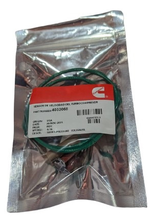 Sensor Velocidad Turbocompresor P/ Cummins 4032068 4027517