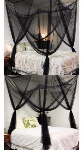 4 Corner Post Bed Canopy Net Full Queen King Size Netting