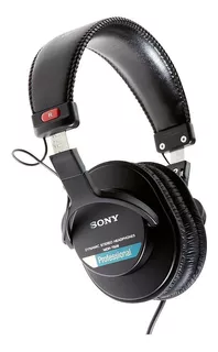 Audífonos Profesionales Sony MDR-7506 negro