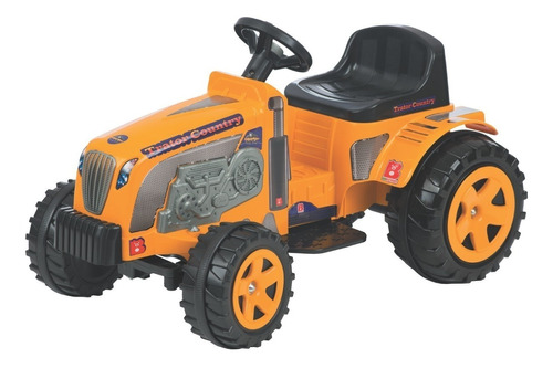 Imagen 1 de 6 de Tractor a batería para niños Biemme Country  color amarillo 127V/220V