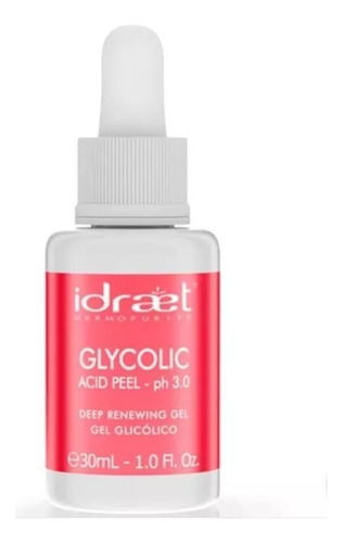 Ácido Glicólico Peeling Idraet Ph 3.0. X 30gr. Glycolic. 