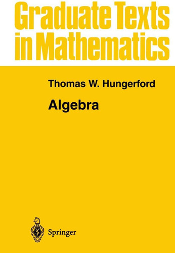 Libro:  Algebra (graduate Texts In Mathematics)