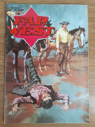 Cómic Far West Número 30 Editora Zig Zag 