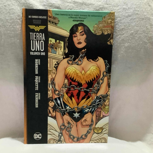 Cómic Wonder Woman Tierra Uno Dc Comics Deluxe Imb