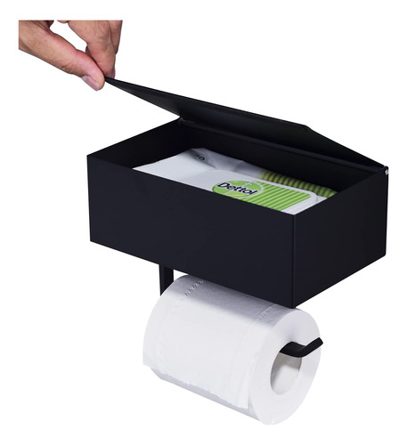 Soporte De Papel Higienico Con Estante, Dispensador De Toall