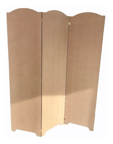Imagen 5 de 8 de Biombo Separador De Mdf Natural Precio Por Hoja