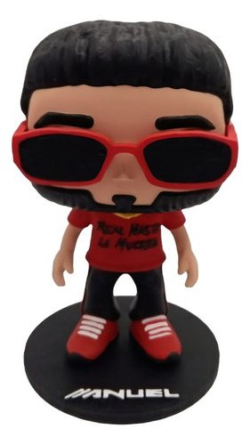 Funko Anuel Aa Impresion 3d Con Caja