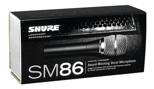 Microfono Shure Sm86 Cardiode Condenser Original Mexico