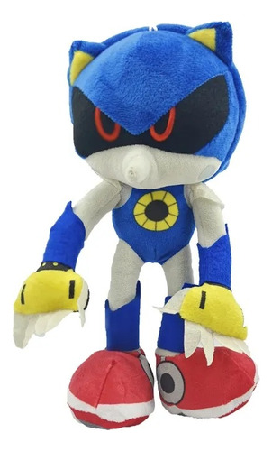 Peluche Sonic Metal The Hedgehog Foto Real 