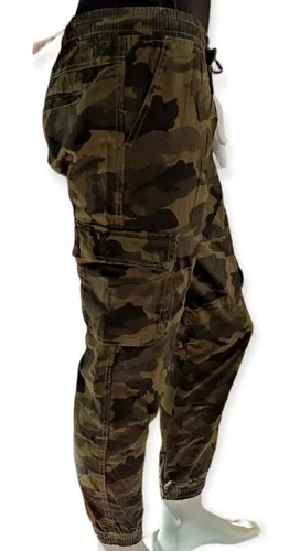 Pantalón Jogger Hombre Camuflaje Militar