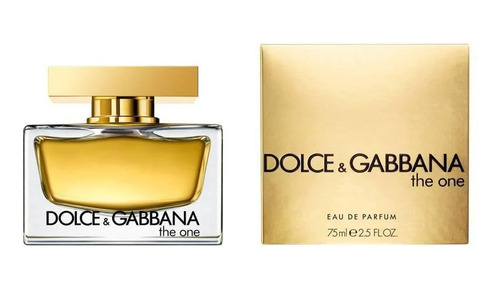 Perfume Dolce & Gabbana The One Gold Edp 75ml Mujer Original