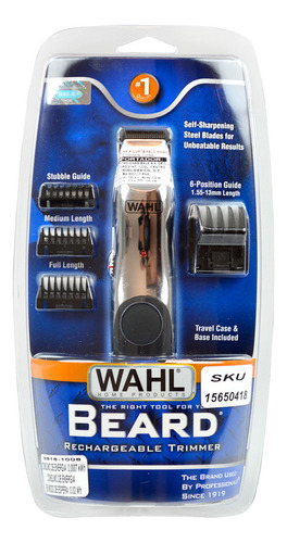 Wahl Máquina Recortadora Recargable Para Barba Y Bigote