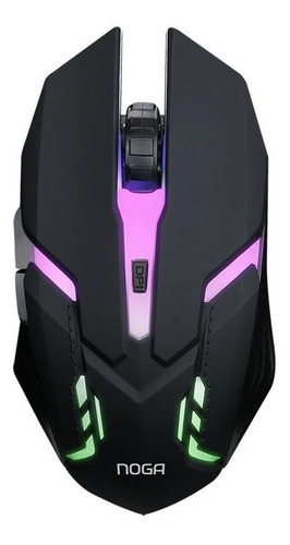 Imagen 4 de 6 de Combo Gaming Retroiluminado Usb Noganet Mouse Teclado + Auricular + Pad Full Kit 4 En 1 Profesional