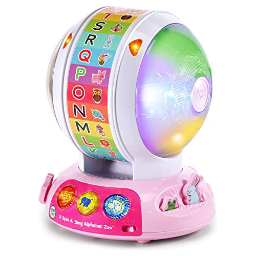 Spin And Sing Alphabet Zoo Exclusivo De Amazon, Rosa