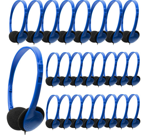 Auriculares Cable Granel 25 Pack Aula, Auriculares Cabl...
