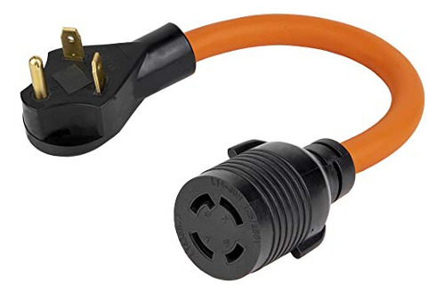 Adaptador Rv Tt-30p A L14-30r, 30a Generador A 4-pin Hembra.