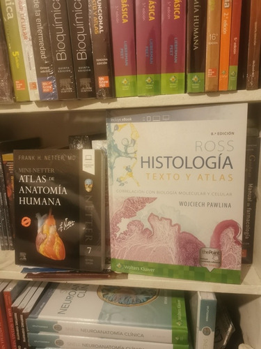 Imagen 2 de 5 de Ross+netter Histologia+mini Netter Atlas De Anatomia