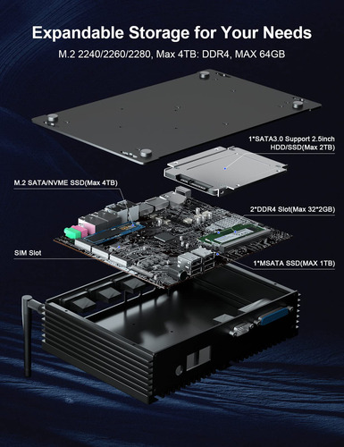 Mini Pc Hystou Core I7 8550u 16gb Ram Ddr4 512gb Ssd