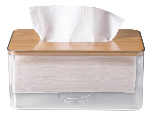Caja De Papel Rectangular Transparente