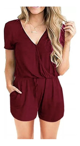 Elegante Palazzo Jumpsuit Dama Moda Casual 5203