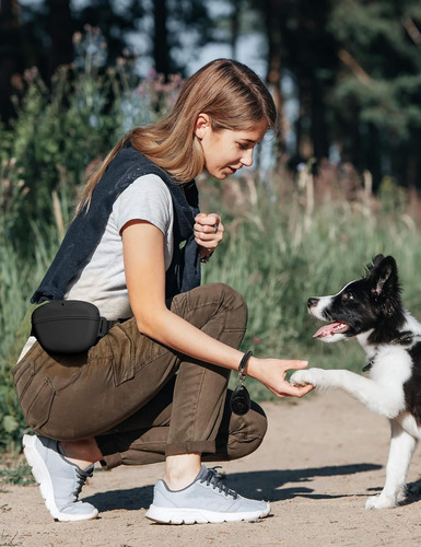 Bolsa De Petiscos Para Cães Com Training Clicker, Upgrade St