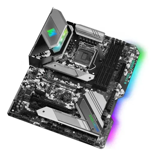 Para A Placa-mãe Asrock Z490 Steel Legend Intel Xdbzb